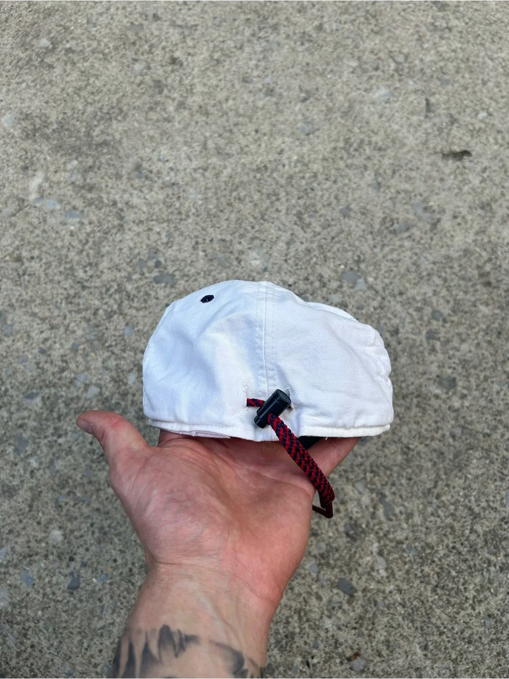 Vintage 90’s Boston Red Sox Two-Tone Navy & White Baseball Cap